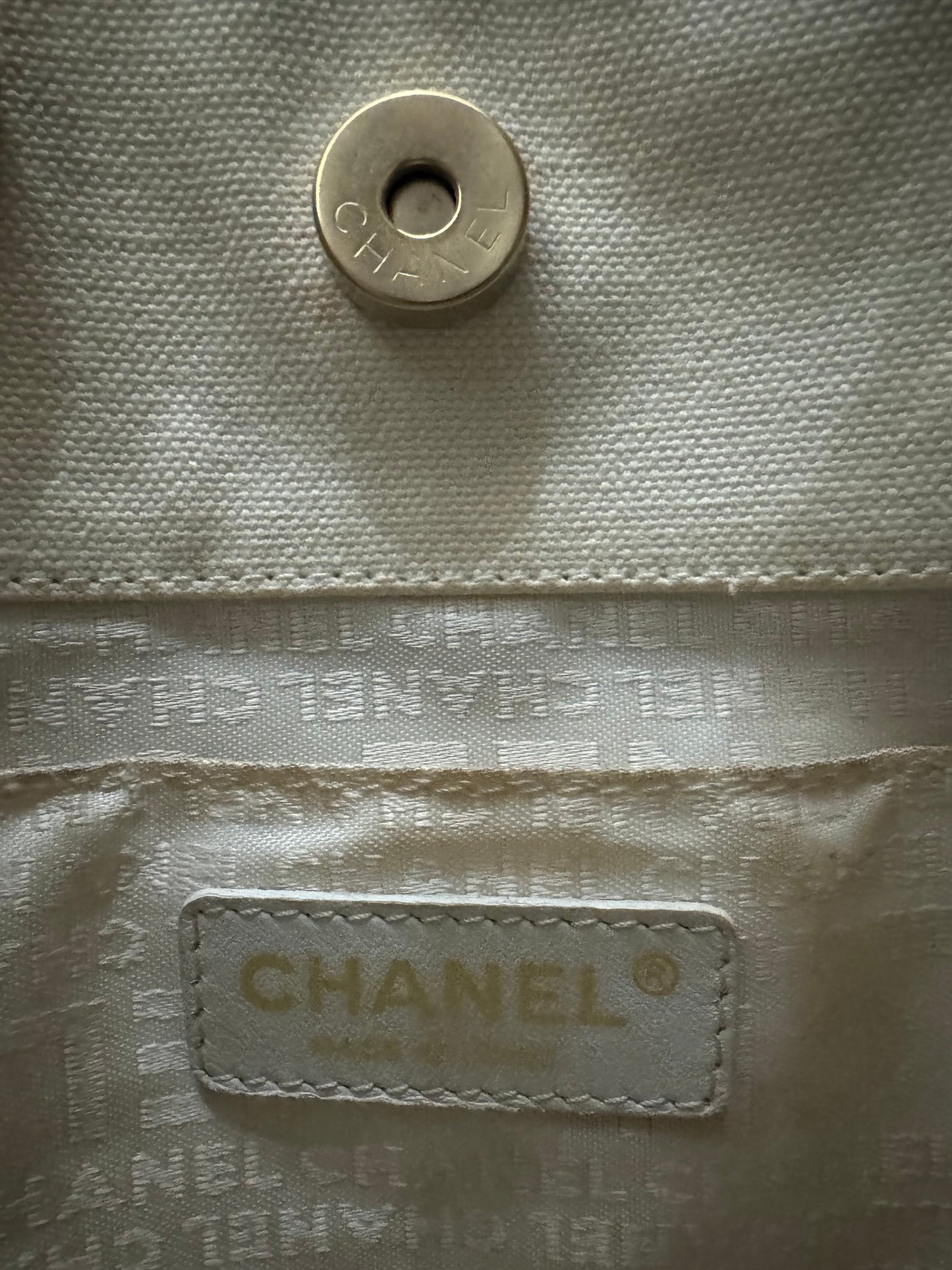 CHANEL Vintage Canvas Tote