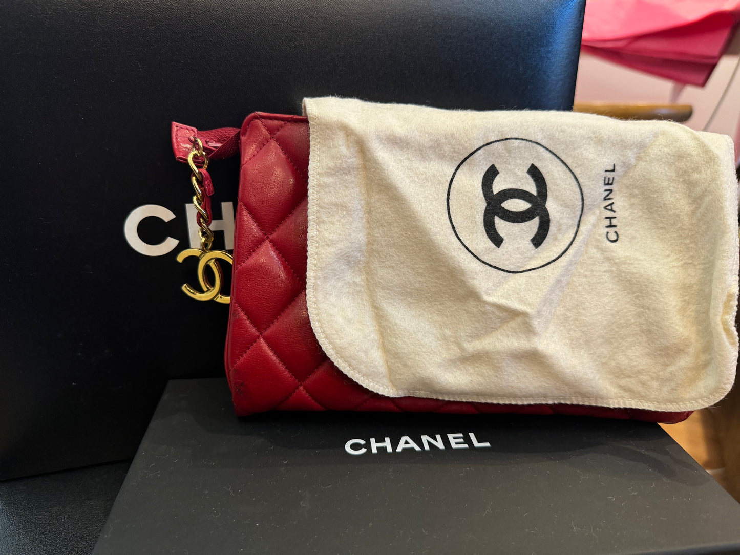 CHANEL Vintage Pouch