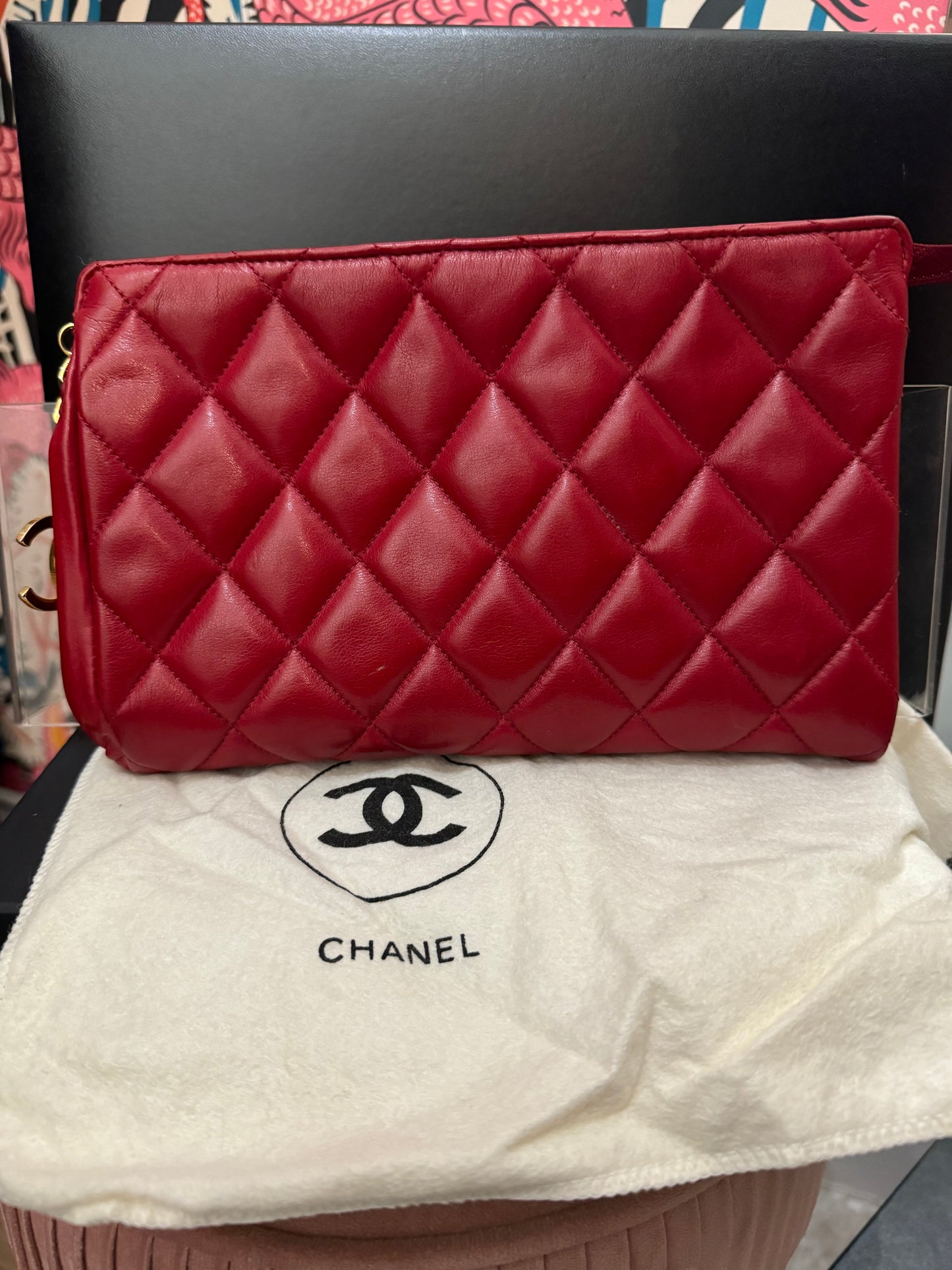 CHANEL Vintage Pouch