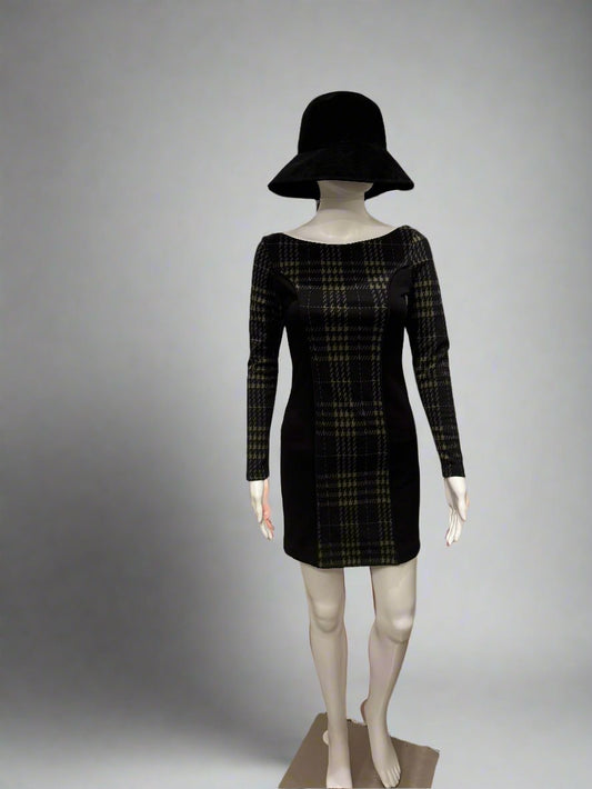 ANALILI Glen Plaid Dress