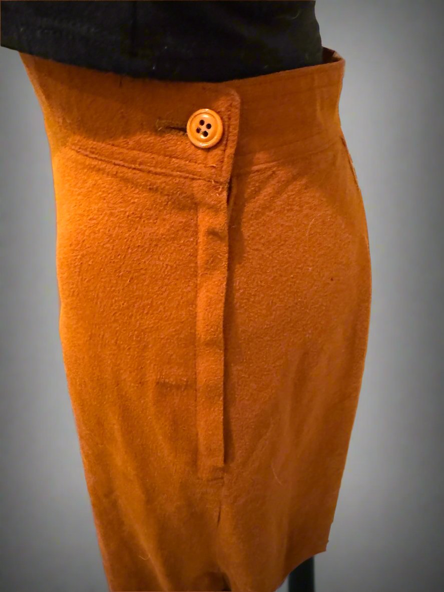 That Camel Suede 70's Skirt