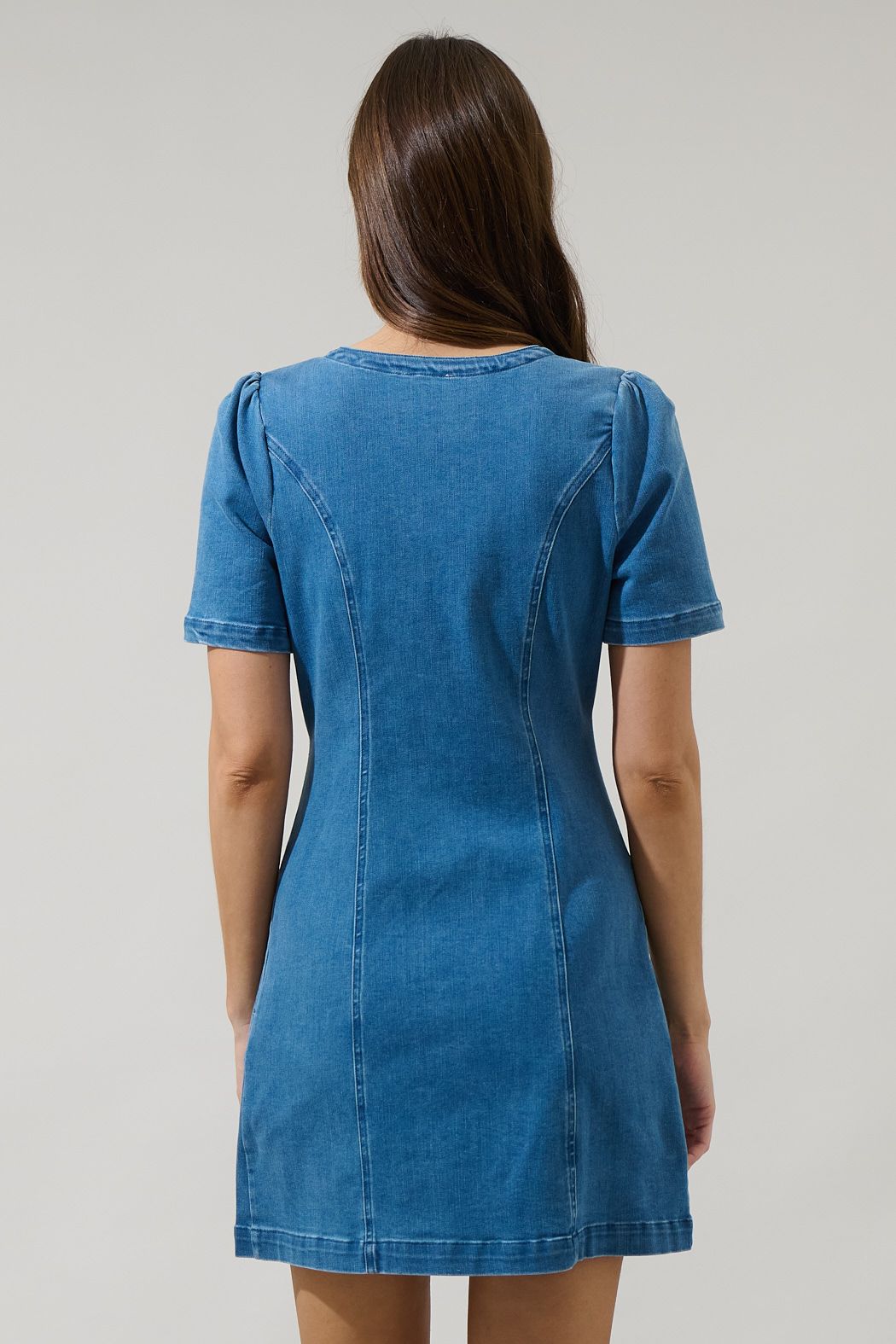 Emmet Jackson Denim Mini Dress