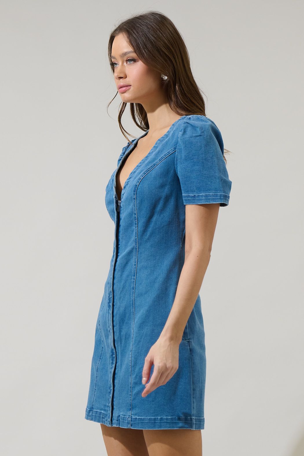 Emmet Jackson Denim Mini Dress