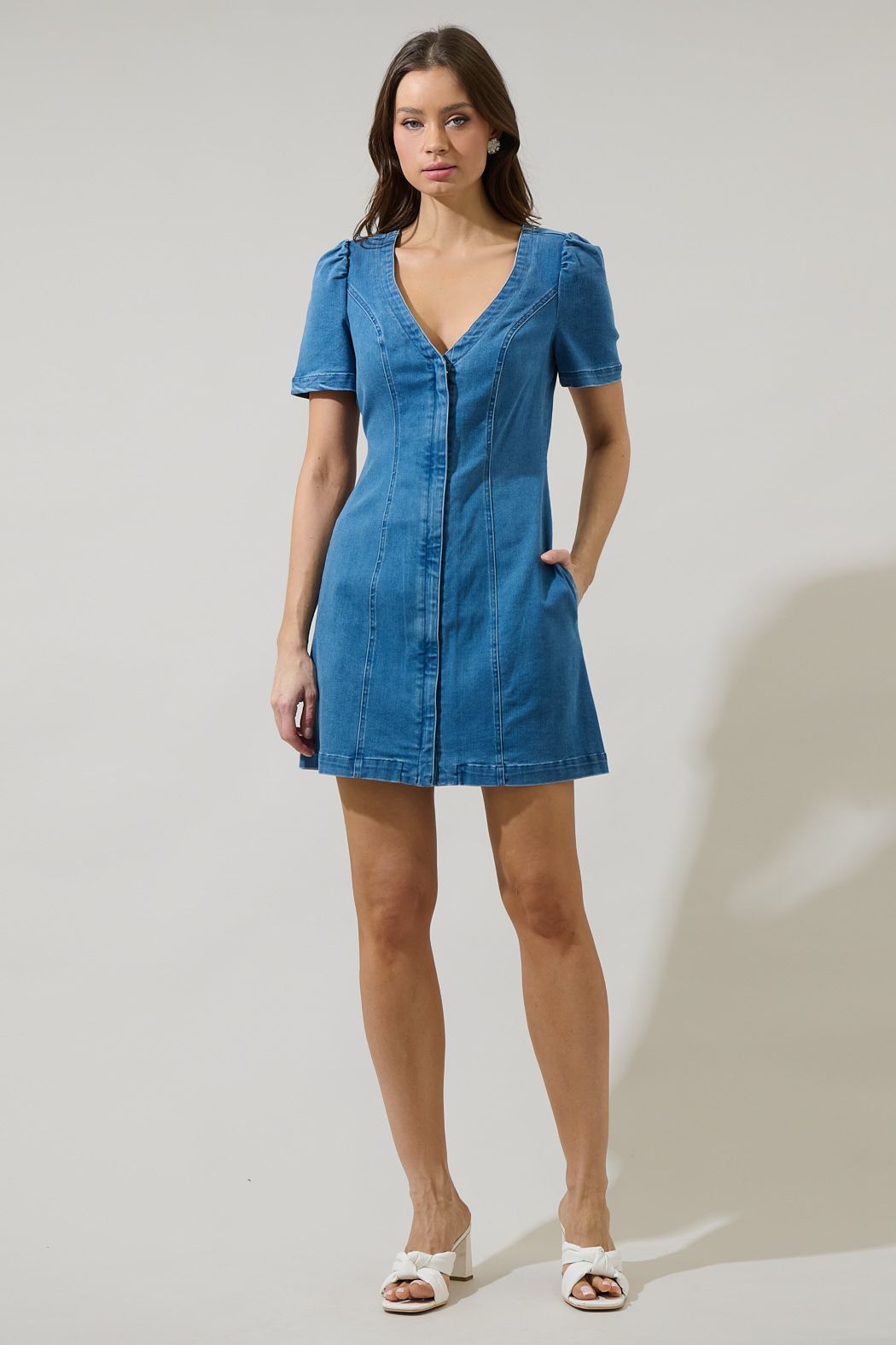 Emmet Jackson Denim Mini Dress